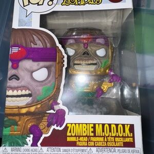Funko Marvel Zombies M.O.D.O.K. Figure new but box is damaged